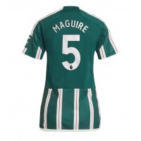 Echipament fotbal Manchester United Harry Maguire #5 Tricou Deplasare 2023-24 pentru femei maneca scurta